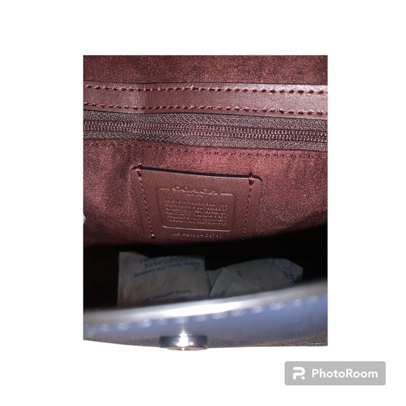 NWT Coach Gemma Forest Green/Midnight Navy Crossbody Bag - Picture 9 of 10